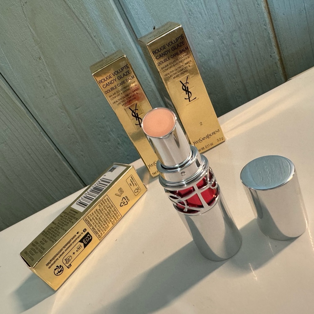 YSL Candy Glaze Lipgloss Stick Shade 2 NIB
